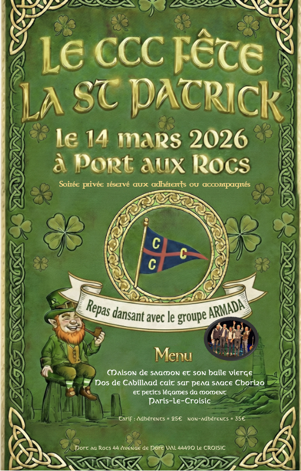 Soirée ST PATRICK